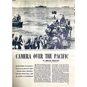 Ephemera 21+ Pages WWII Pictures Articles Popular Photography Magazine Nov '43